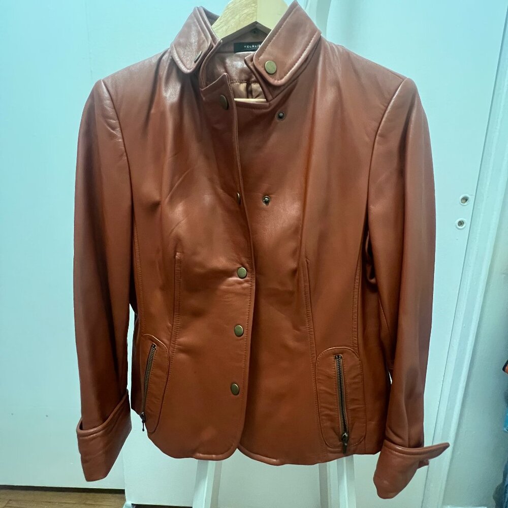 Mel & Lisa Leather Jacket